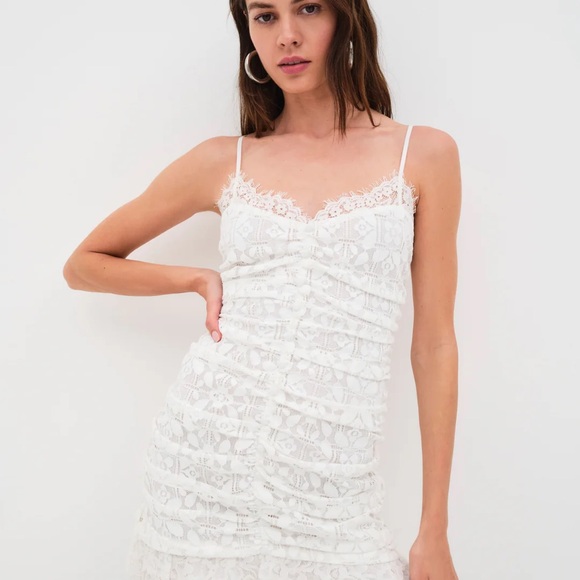 For Love And Lemons Dresses & Skirts - For Love and Lemons White Samira Dress / Size L